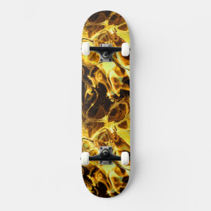 Quadro de skate do Fire Fractal Art 4
