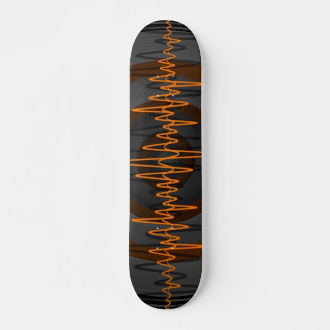 Quadro de skate Laranja Escuro (Frente)