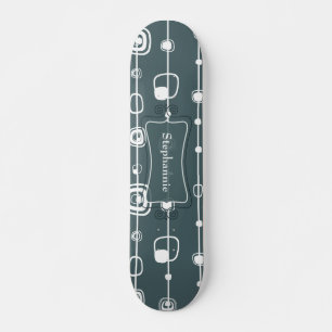 Quadro de skate Retro Blue Square Comp