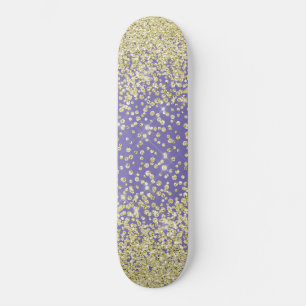 Quadro de skate Roxo Sparkle Glitter