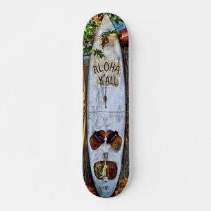 Quadro de skate tropical Aloha Y'ALL