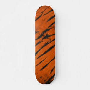 Quadro de Skateboard Black & Orange Bengal Stripe 