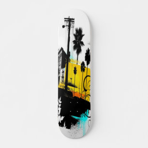 Quadro de Skateboard Cidade de Verão