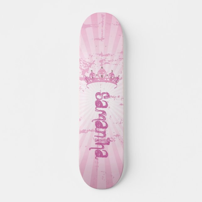 Quadro de Skateboard da Antiga Escola da Princesa  (Frente)