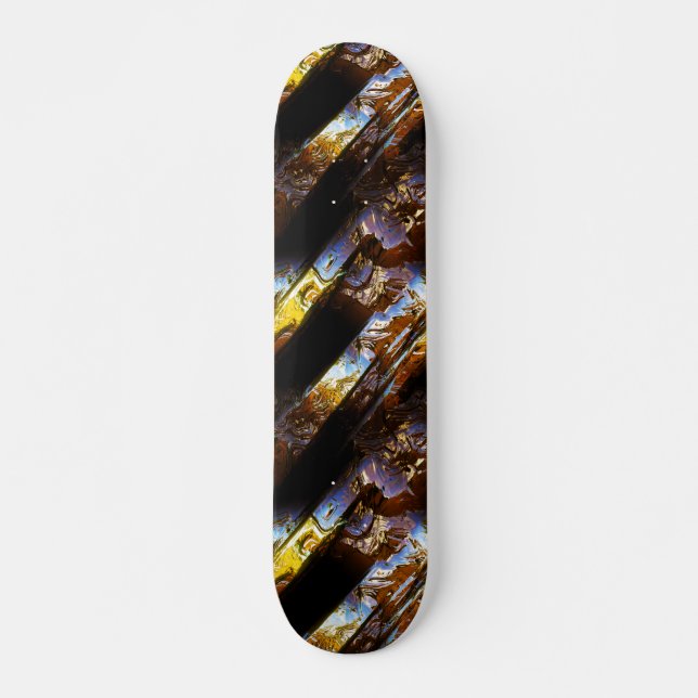 Quadro de Skateboard Sci-Fi Metal Art 2-3 (Frente)