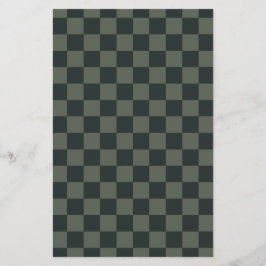 Quadro de Verificação Verde Escuro