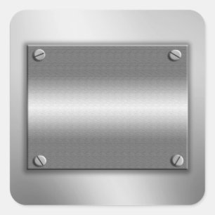 Quadro do metal com etiquetas dos parafusos