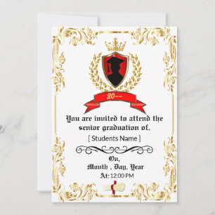 Quadro Dourado branco do anúncio de gradação