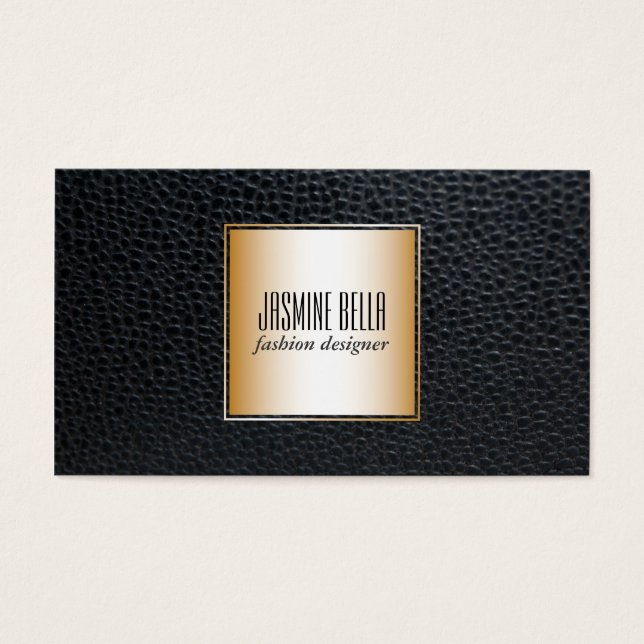 Quadro Dourado / Couro (Frente)