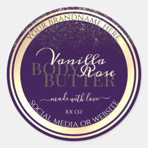 Quadro Dourado de etiquetas de empacotamento de pr