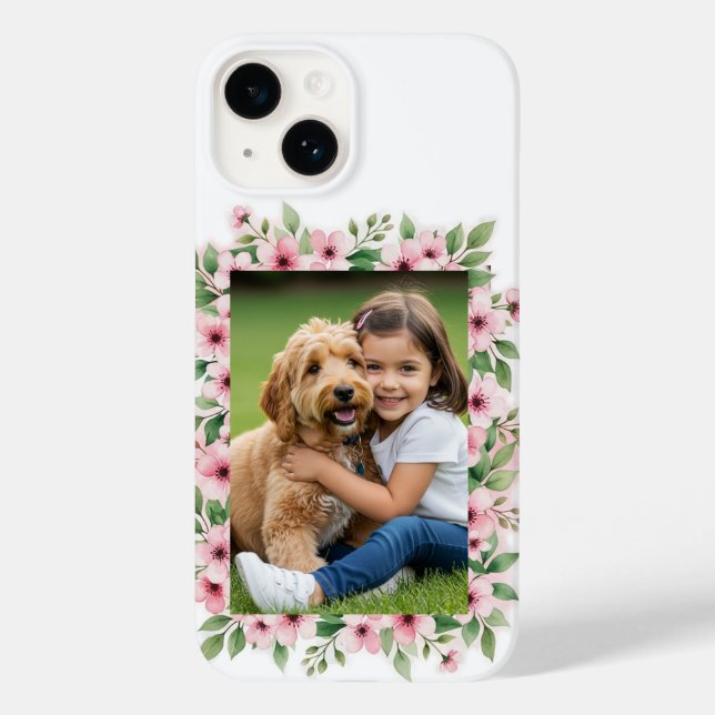 Quadro Floral de Foto Personalizada Presente Espec (Verso)