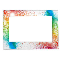 Quadro magnético do estilo do Splatter da pintura