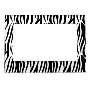 Quadro Magnético Teste padrão branco e preto da zebra
