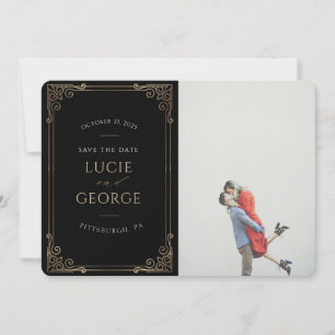 Quadro Ornamental Mínimo Moderno Salve a Data