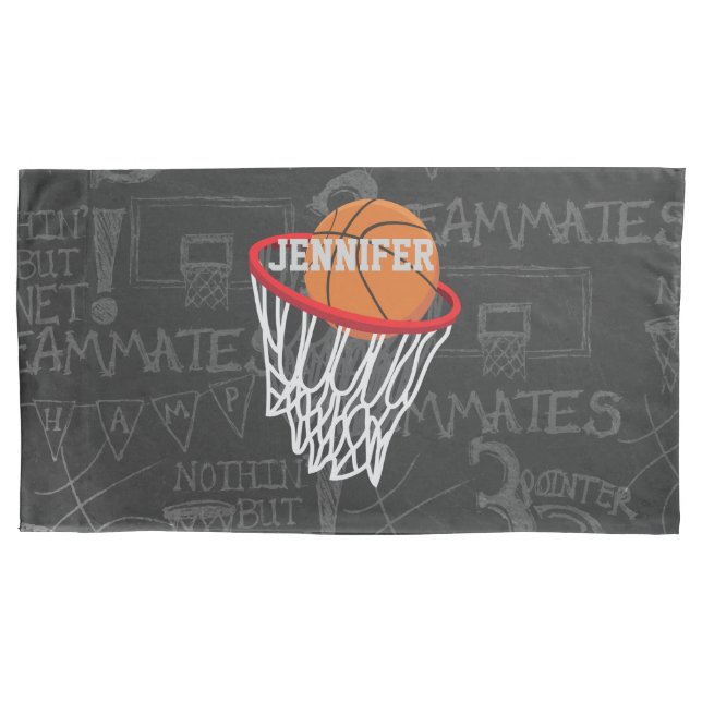 Quadro Personalizado de Basquete e Hoop (Frente)