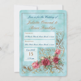 Quadro Vitoriano - Suite de Convite para Casamento