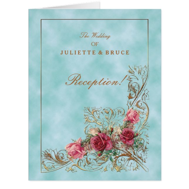 Quadro Vitoriano - Suite de Convite para Casamento (Frente)