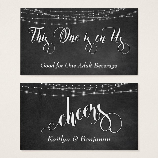 Quadros Alcalços e Cordas Claras Brancas, Bilhetes (Frente & Verso)