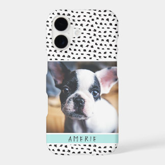 Quadros de Preto e Branco em Branco com Foto Pet |