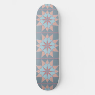Quadros de skate de padrão mosaico