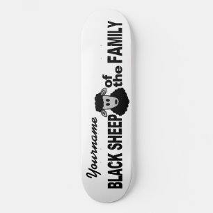 Quadros de skate "Ovelha Negra da Família"