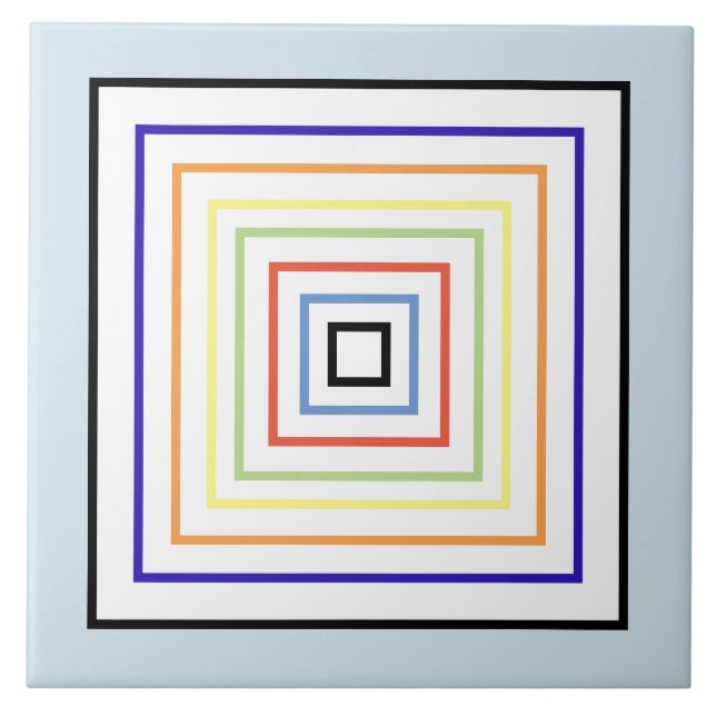 QUADROS MÚLTIPLOS DE COR NO FUNDO AZUL PÁLIDO (Frente)