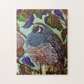 Quail in Bush Quebra-cabeça