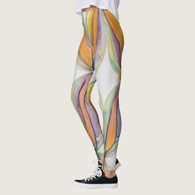 quais são as melhores leggings do Ajustado Yoga (Esquerda)