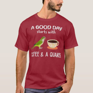 Quaker Verde Camisa Bom Dia Com Quaker De Café