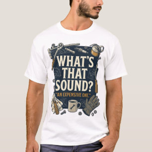 Qual é Esse Som Um Caro Camiseta de Mecânico