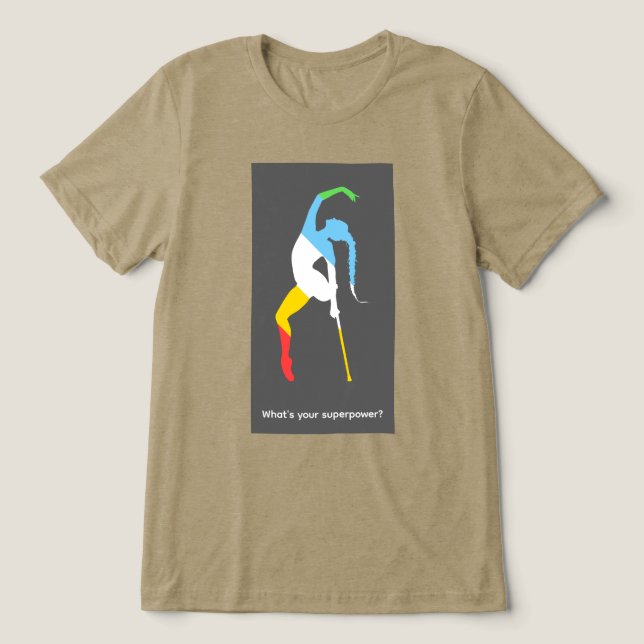 Qual é o seu superpoder? Mês do Orgulho da Deficiê (Design frontal)