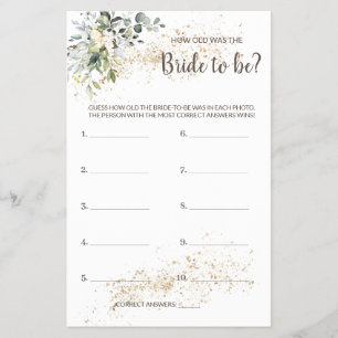 Qual era a idade do folheto do jogo de carta de ch