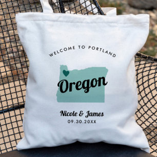 Qualquer Bolsa de Boas-vindas do Map do Oregon Col