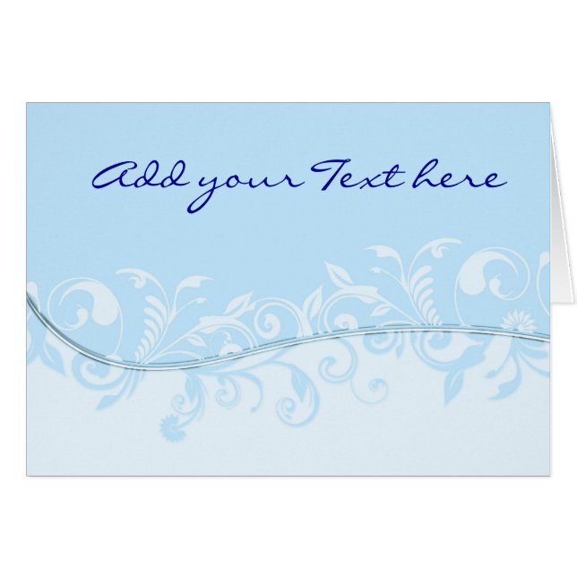 Qualquer Cartão de Ocasião Obrigado, aniversário,  (Frente horizontal)