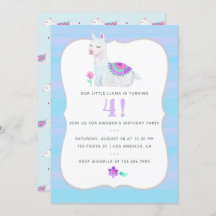 Qualquer Convite de festas de Aniversário de crian