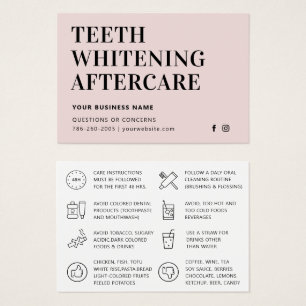 Qualquer Dente Colorido Relaxando Instruções de Cu