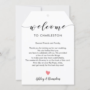 Qualquer Etiqueta de Boas-vindas de Casamento Colo