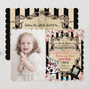 QUALQUER IDADE - Alice no Convite de Aniversário