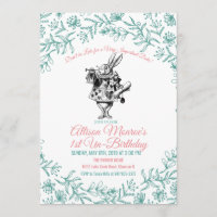 QUALQUER IDADE - Alice no Convite de Aniversário d