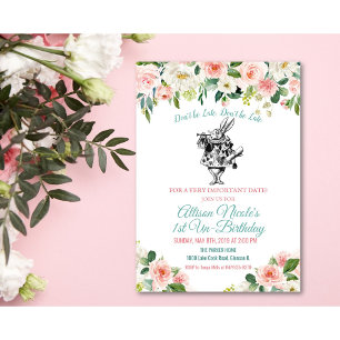 QUALQUER IDADE - Alice no Convite de Aniversário d