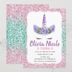 QUALQUER IDADE - Convite de Aniversário do Unicó