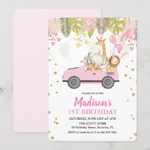 QUALQUER IDADE - Convite de Aniversário para Garo