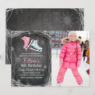 QUALQUER IDADE - Convite de Aniversário para Pele