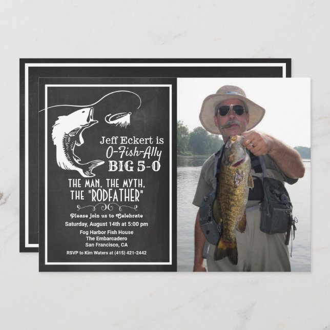 QUALQUER IDADE - Convite de Fotografia de Aniversá (Frente/Verso)