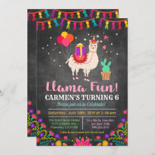 QUALQUER IDADE - Convite Floral de Aniversário de