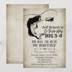 QUALQUER IDADE - Convite para o Aniversário de Pe