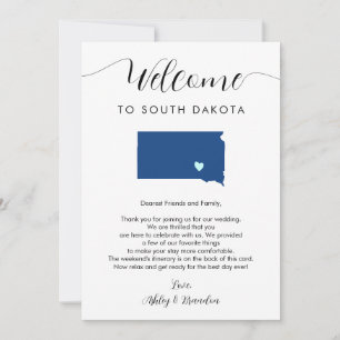 Qualquer Itinerário de Boas-vindas do South Dakota