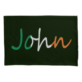 Qualquer Nome Sobreposto na Pccnt Irish Flag