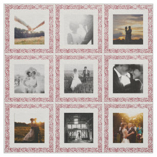 Qualquer Tecido Personalizado de Foto Colorido Vin