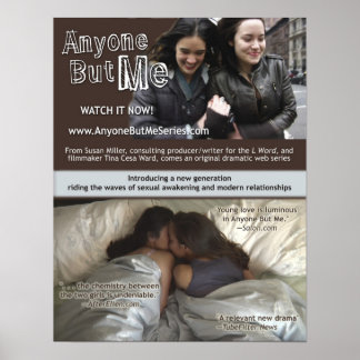 QUALQUER UM QUE NÃO SEJA EU POSTER